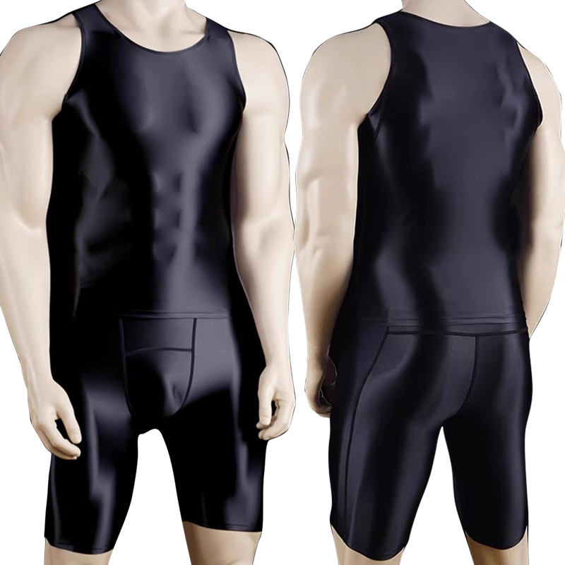 Compression Shorts Athletes - Gilet de Fitness fin pour hommes,
