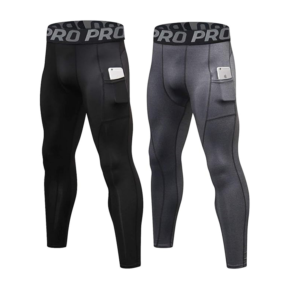 Compression Long Pant - Pantalons de Compression pour hommes, Leggings