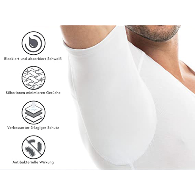 Undershirt Crew Neck - Sous-vêtements pour hommes T-shirt Anti-transpiration contre