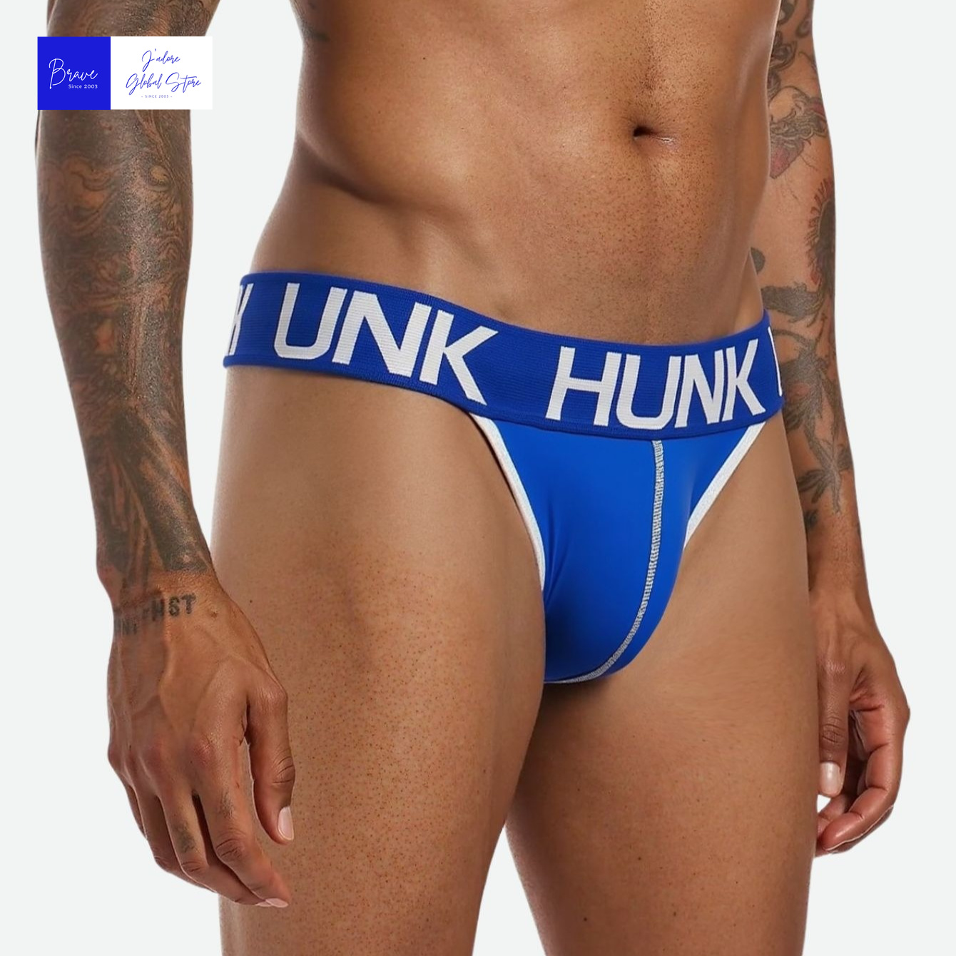 Jockstrap Athletic - Caleçon string sexy pour homme, coupe