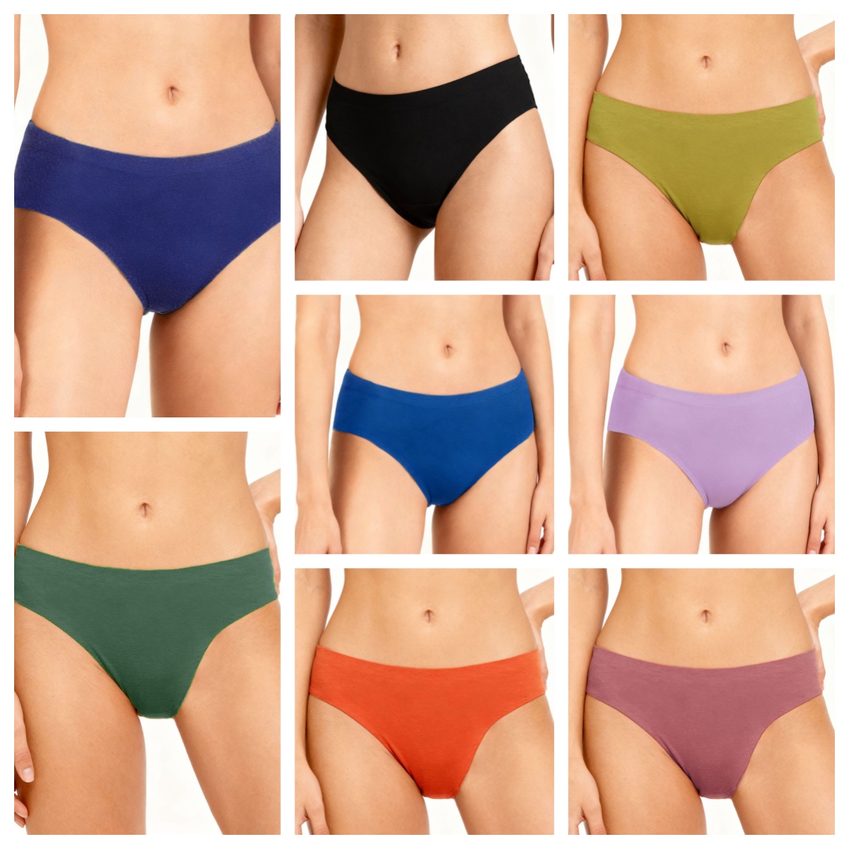 Quick Dry Underwear - Culottes menstruelles sans couture Zeriluna, douces,