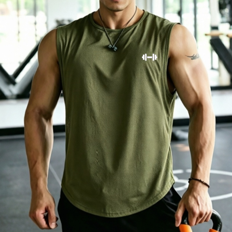 Undershirt Crew Neck - Débardeur Homme 2026 en Maille à