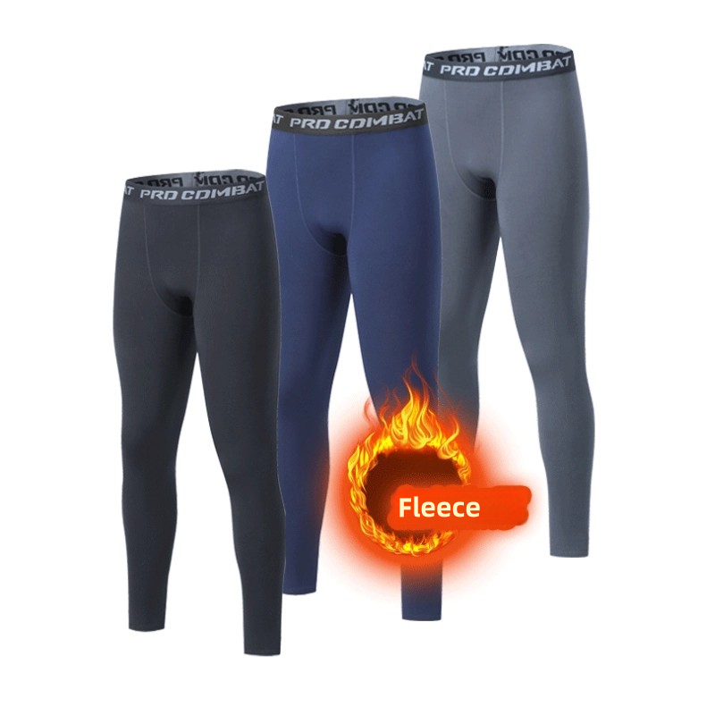 Compression Long Pant - Hiver hommes sous-vêtement thermique homme polaire