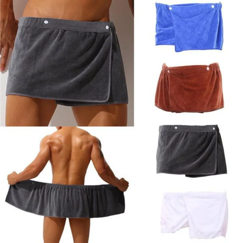 Bamboo Fiber Trunk - Serviette de bain absorbante pour homme,
