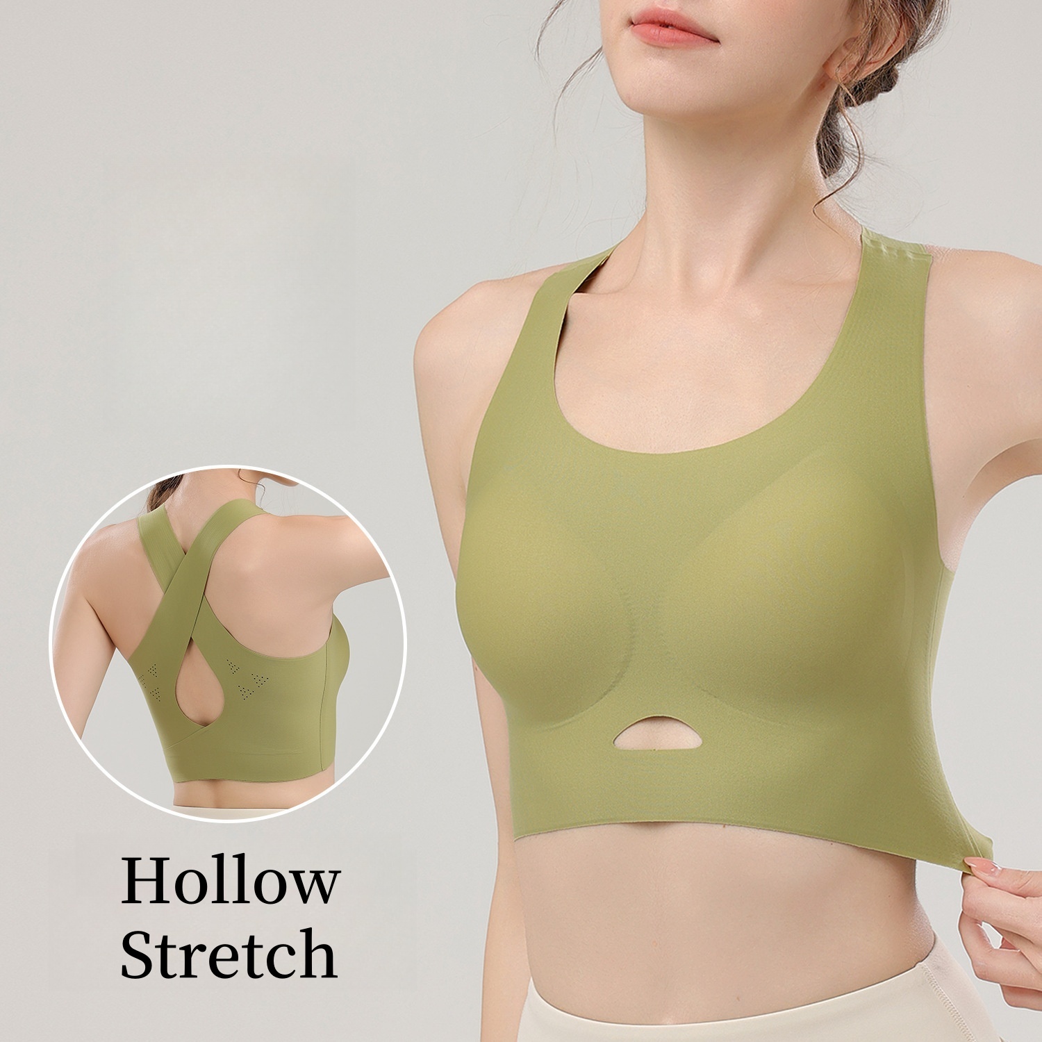 Sleeveless Undershirt - Maillot de corps Camisole avec coussinet
