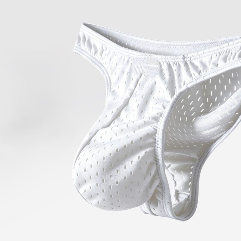 Mesh Sport Boxer - Caleçon T-back sexy pour homme en