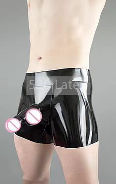 Pouch Boxer Pouch - Boxer en Latex pour hommes, sous-vêtements
