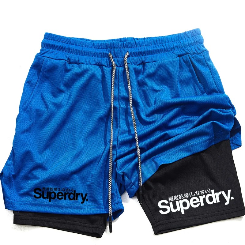 Performance Boxer Sport - Shorts de sport 2-en-1 pour hommes,