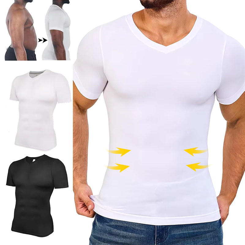 Undershirt Crew Neck - Unicontrol-Chemises de compression à col en