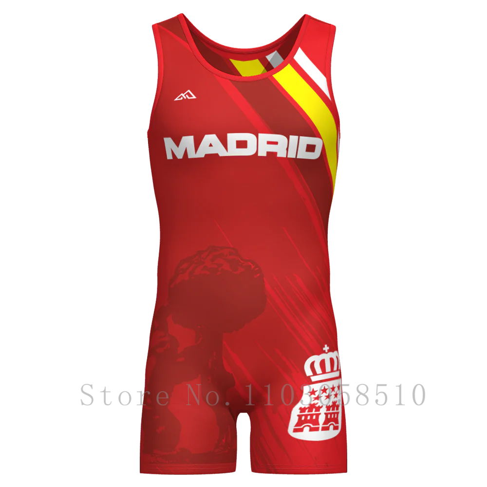 Performance Boxer Sport - Nouveaux hommes lutte Singlets Performance costume