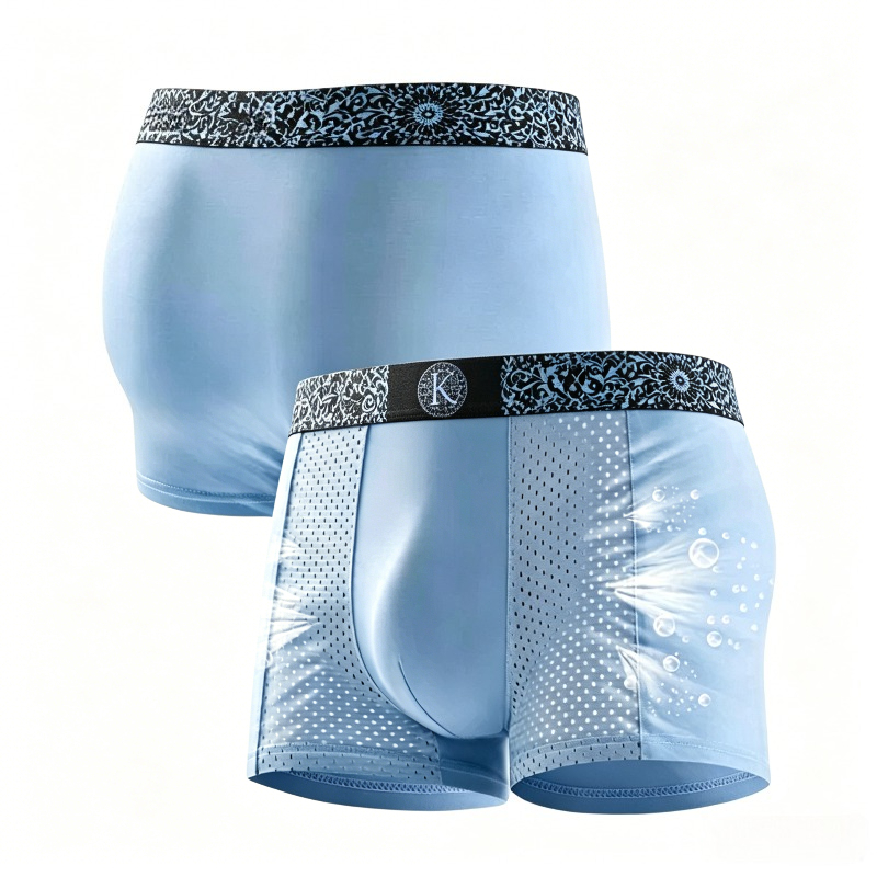 Caleçons Boxers Homme en Soie  - Mesh Sport Boxer avis et prix