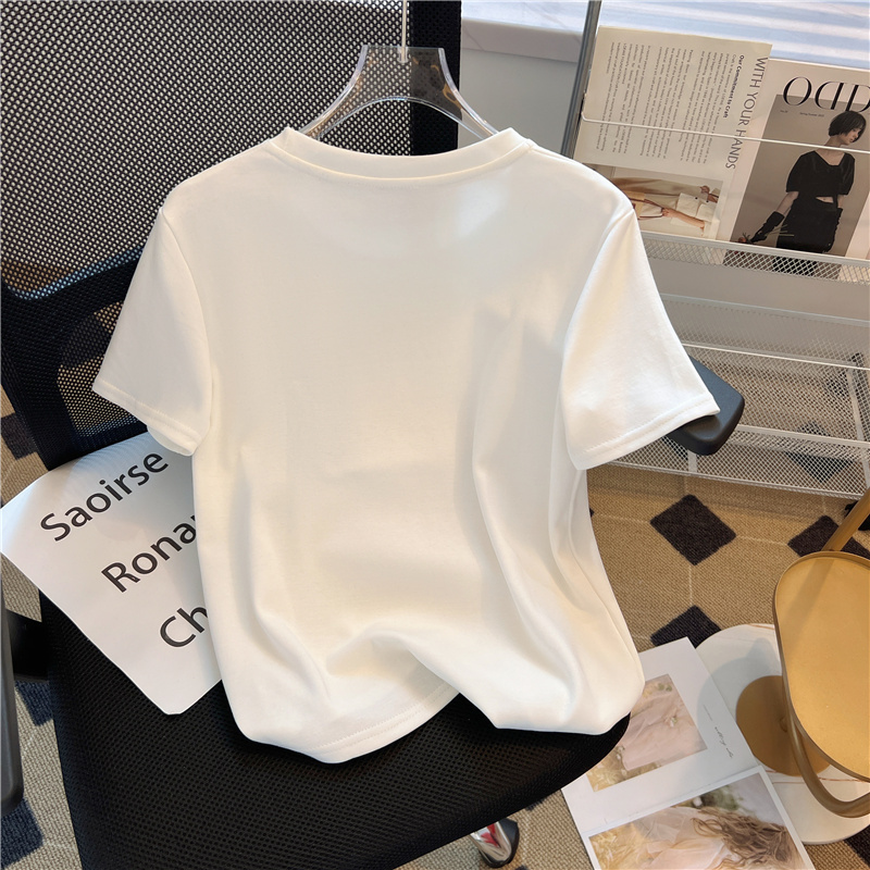 T-shirt brodé à manches courte - Base Layer Top avis et prix