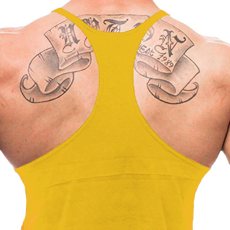 Gym Fitness musculation bretel - Suspender Tank Top avis et prix