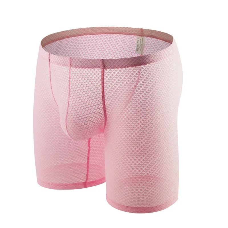 Boxer transparent pour hommes, - Long Leg Trunk Men avis et prix