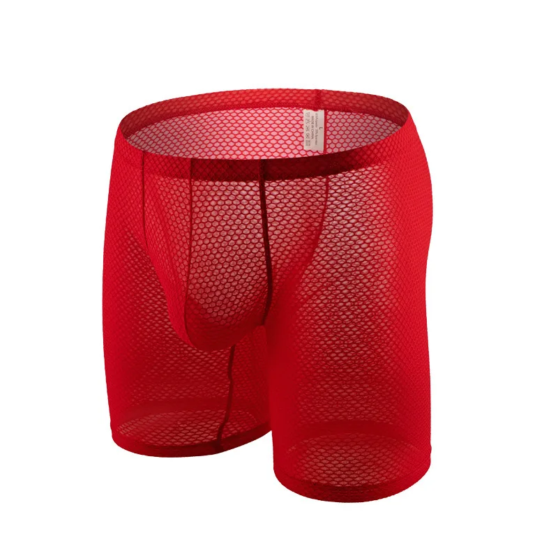 Boxer transparent pour hommes, - Long Leg Trunk Men avis et prix
