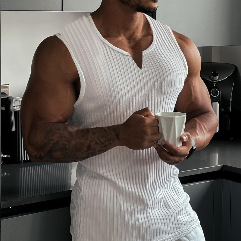Nouveau débardeur d'été pour h - Undershirt Crew Neck avis et prix