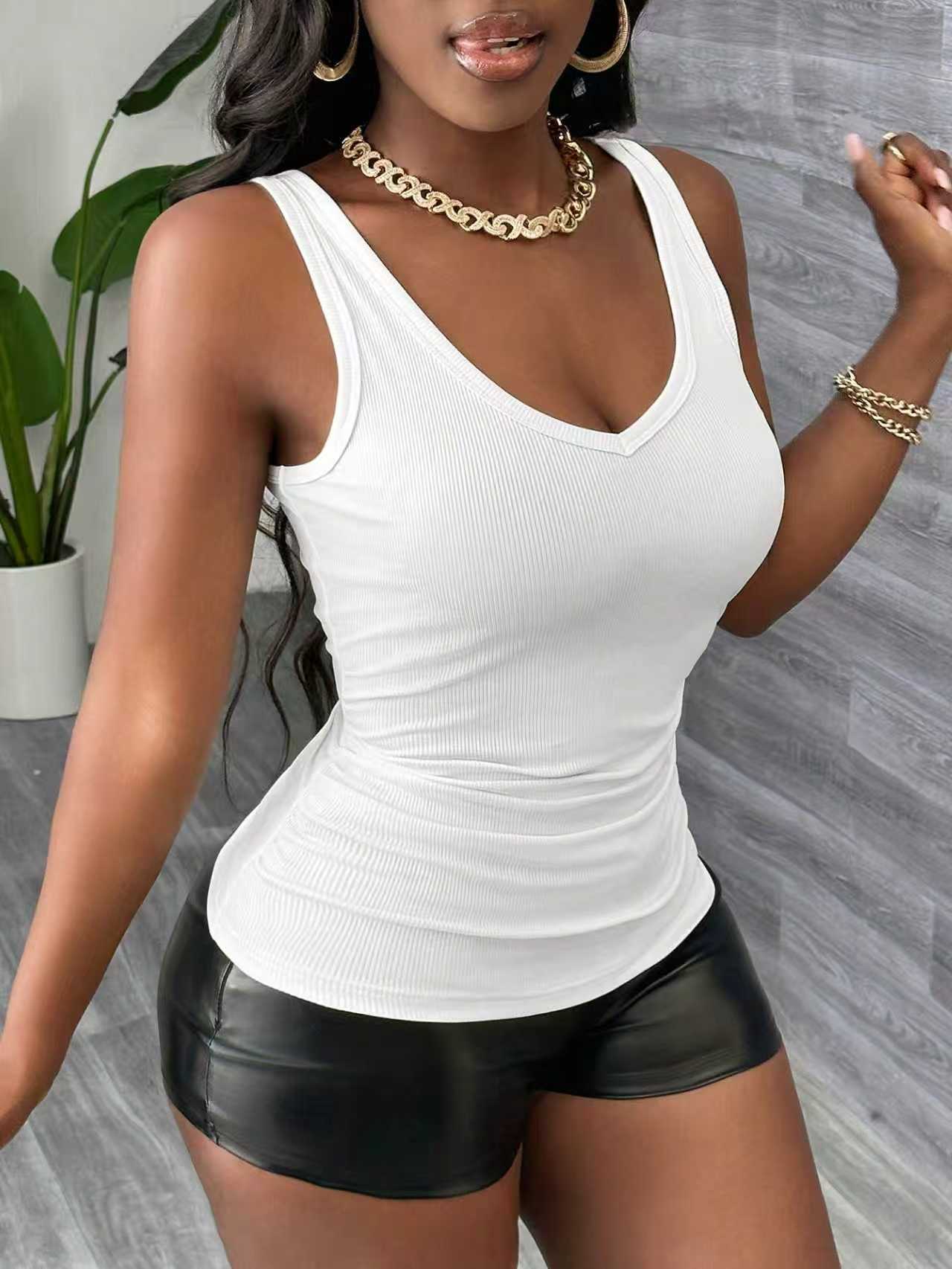 Ensemble de 3 débardeurs côtel - Tank Top Ribbed avis et prix