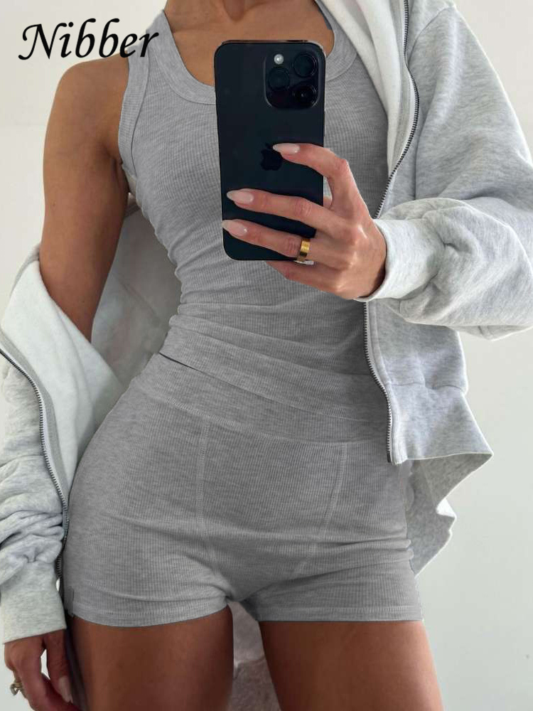 Nibber Côtelé Casual 2 Pièce E - Tank Top Ribbed avis et prix