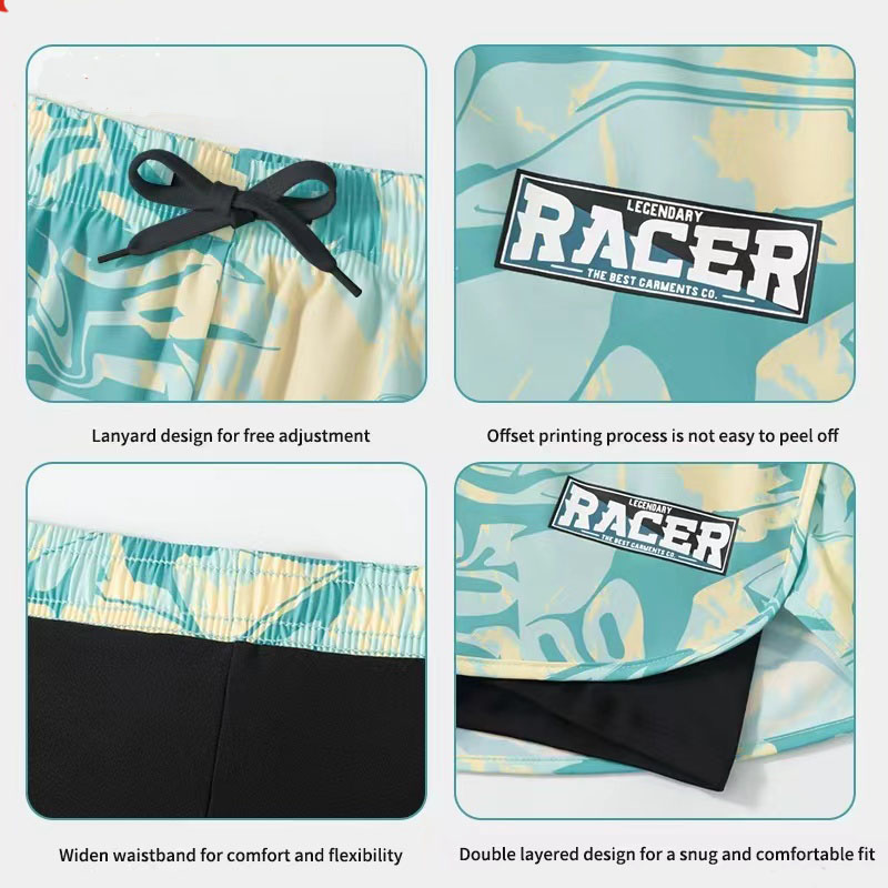 Maillot de bain Double couche  - Trunk Breathable Men avis et prix