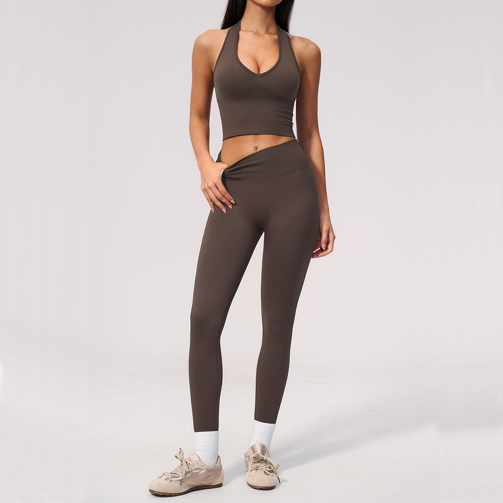 Ensemble de yoga sans couture  - Compression Shorts Athletes avis et prix