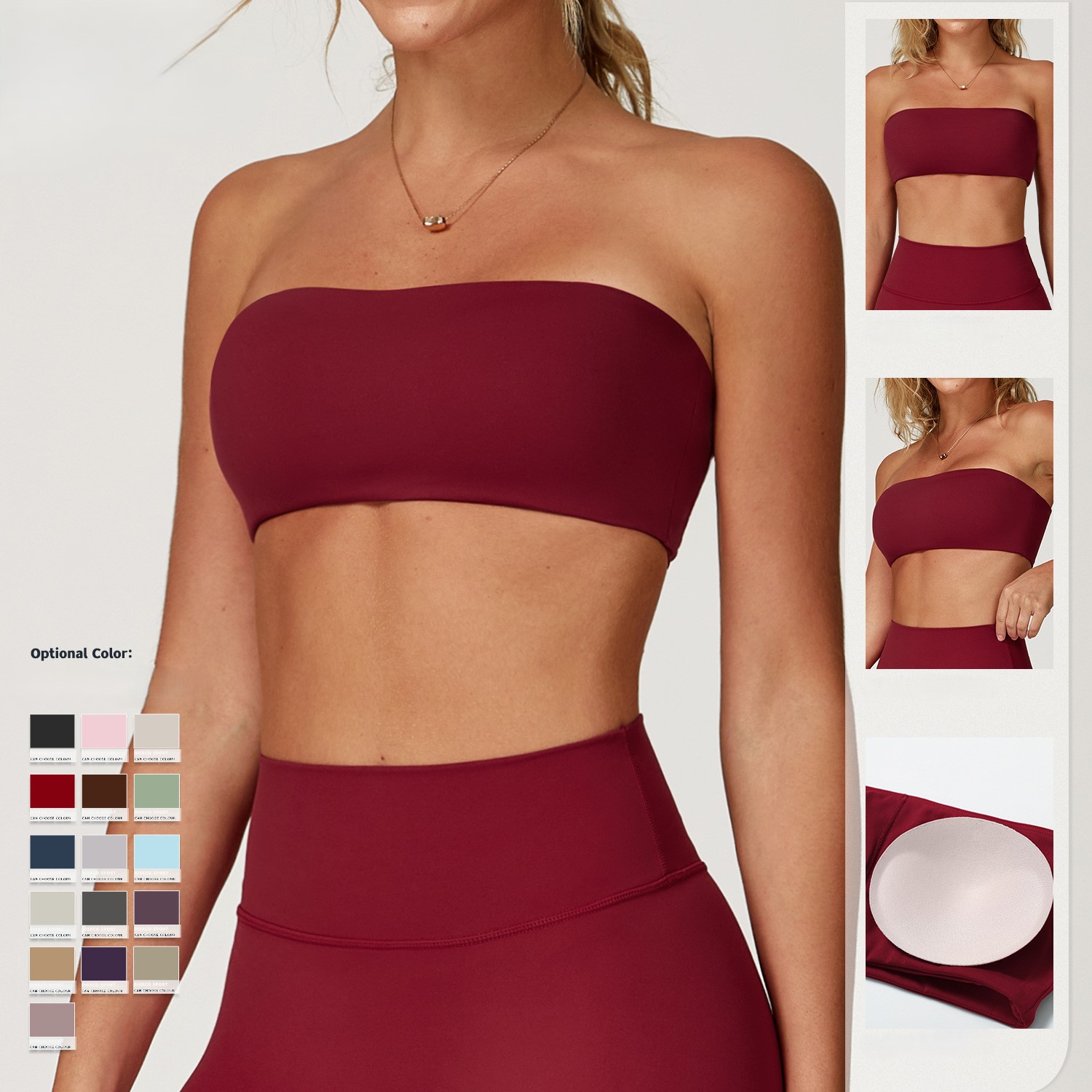 Soutien-gorge de sport sans co - Base Layer Top avis et prix