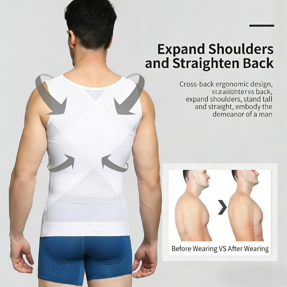 Débardeur Sculptant Sans Manch - Sleeveless Undershirt avis et prix