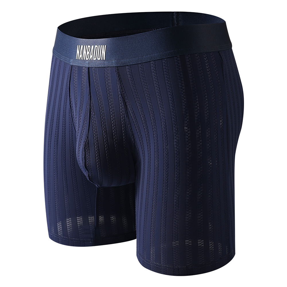 Caleçons longs en soie glacée  - Long Leg Trunk Men avis et prix