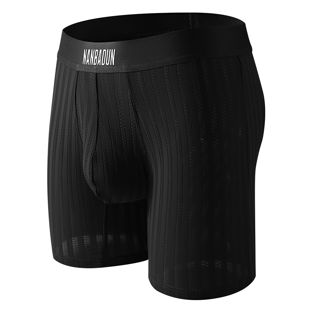 Caleçons longs en soie glacée  - Long Leg Trunk Men avis et prix