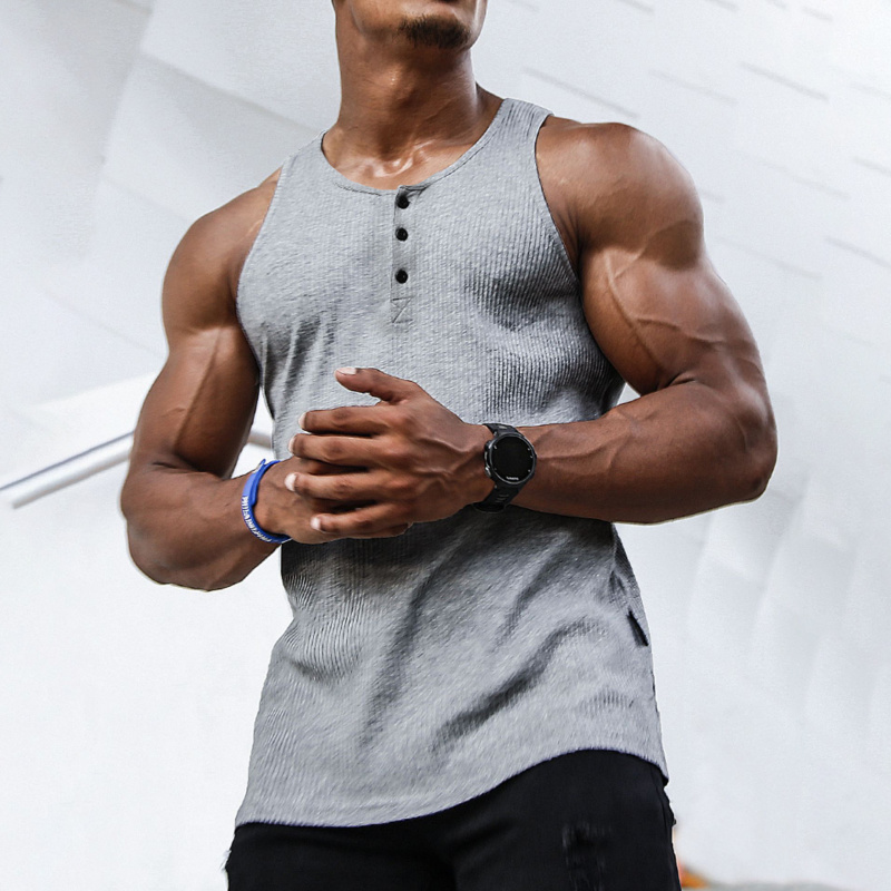 Haut côtelé sans manches pour  - Undershirt Crew Neck avis et prix