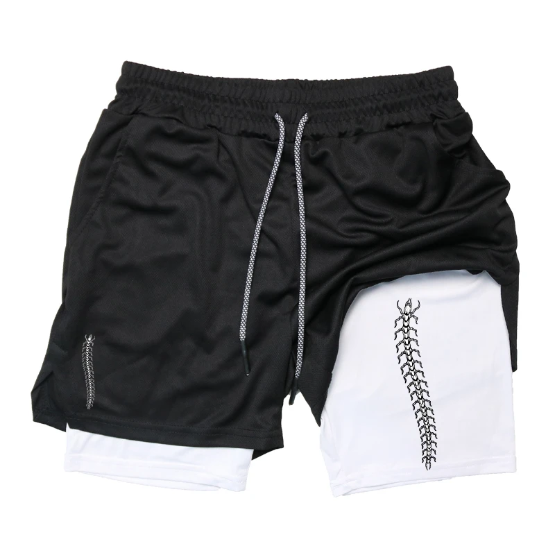 Short de course imprimé 2 en 1 - Compression Shorts Athletes avis et prix